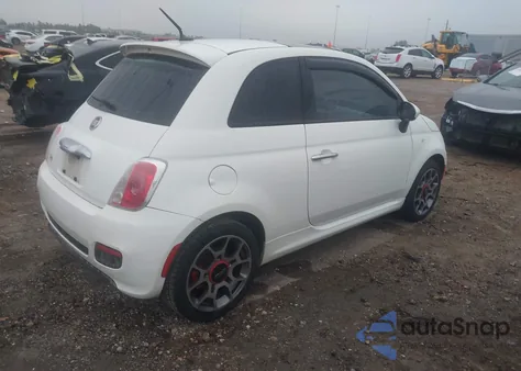 2015 Fiat 500 Sport from USA, damaged, VIN 3C3CFFBR4FT667373